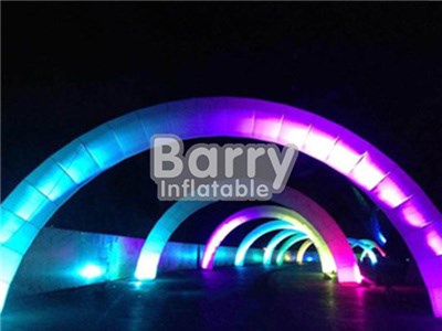 Custom logo advertising inflatable entrance start finish line LED inflatable arch BY-AD-009